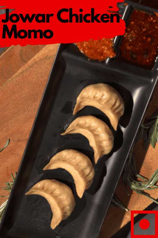 Jowar momo Chicken